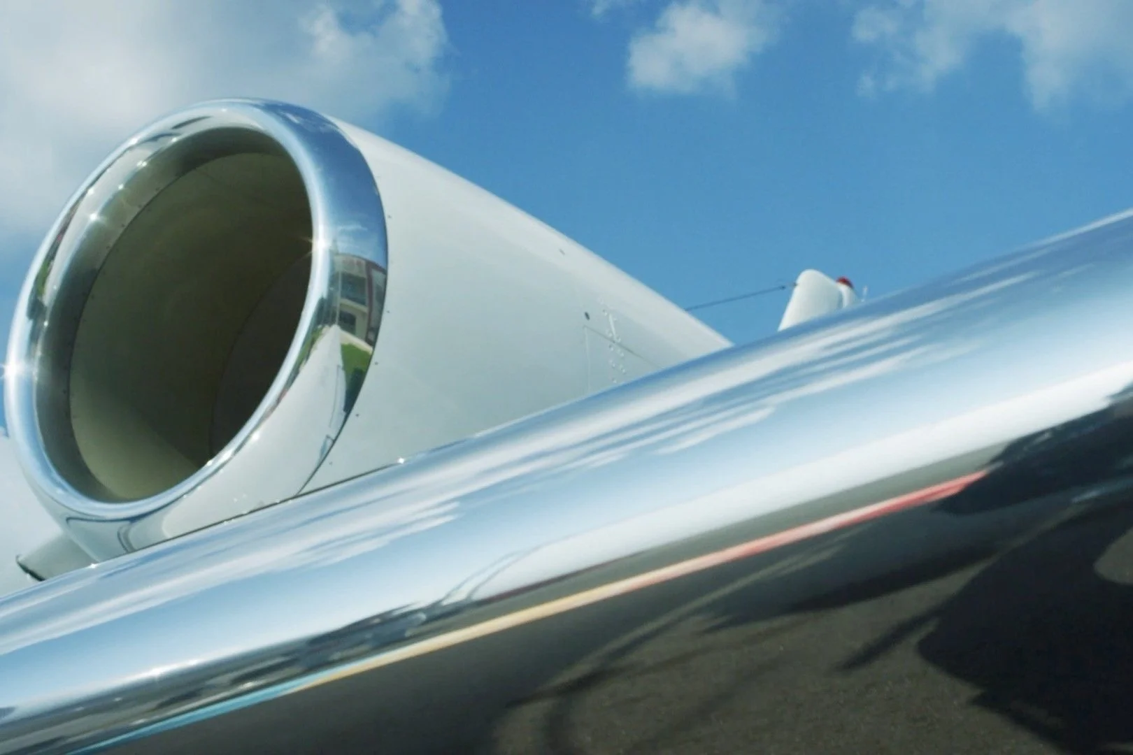 Citation on the ramp at Pensacola