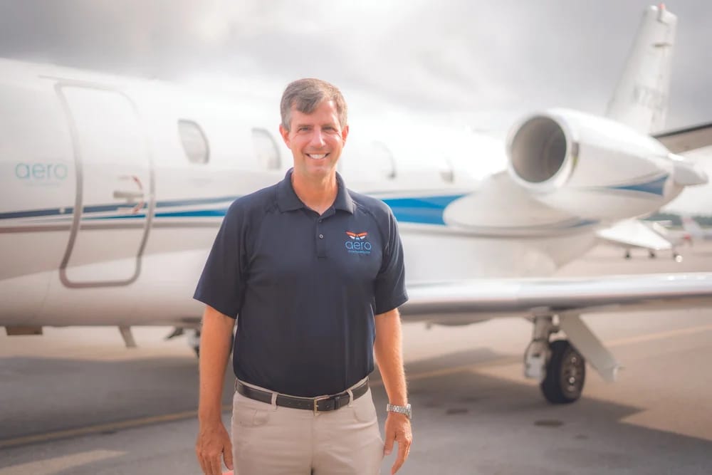 Mark Jackson, Chief Pilot, Aero Air Charter