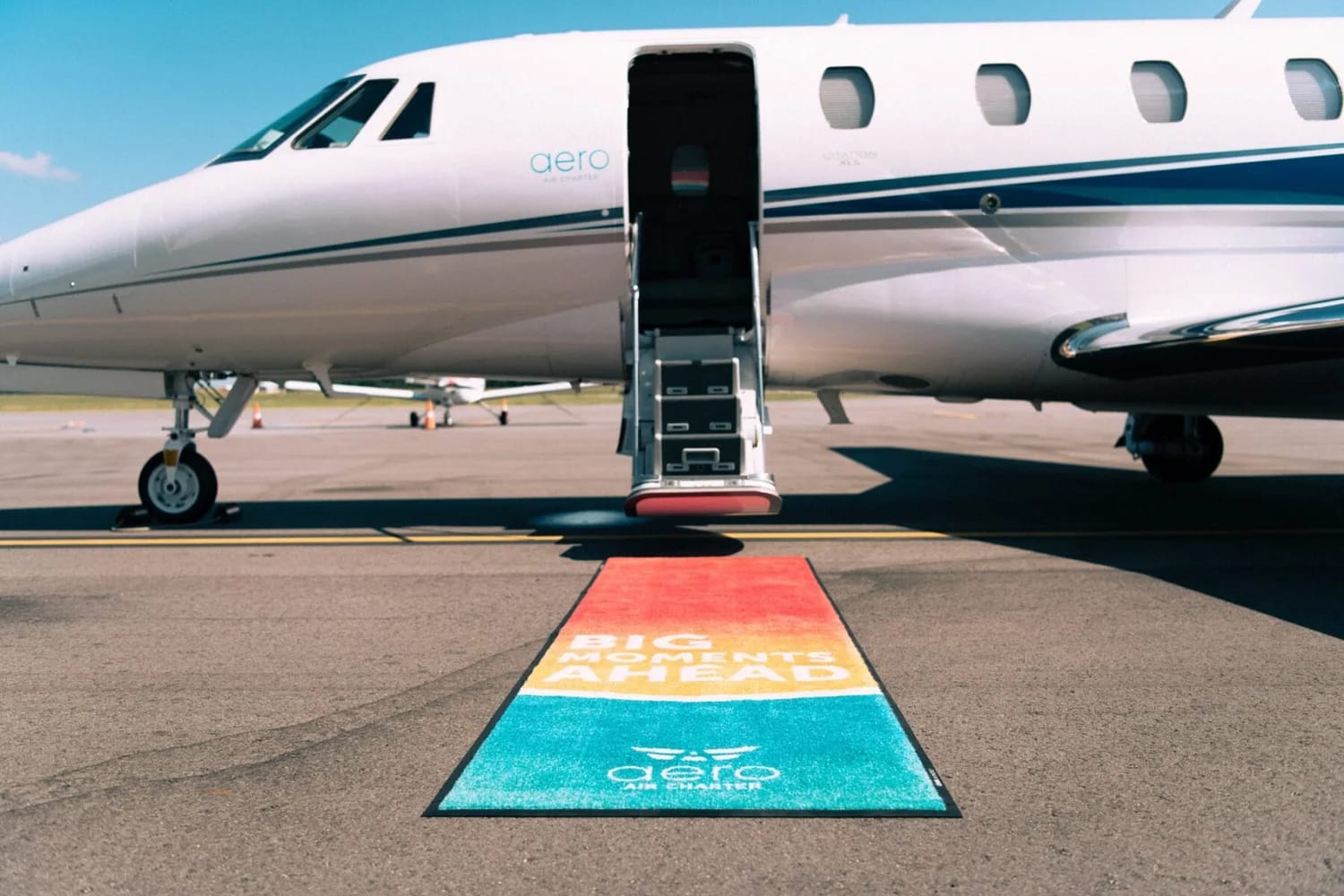 Citation XLS on the ramp